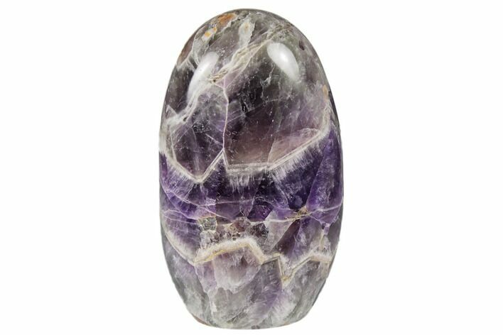 Tall, Free-Standing, Polished Chevron Amethyst - Madagascar #191408